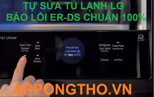 Tủ lạnh LG lỗi ER-DS thường xảy ra sau bao lâu sử dụng?