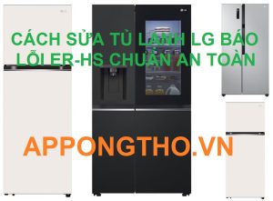 Lỗi ER-HS Trên Tủ Lạnh LG Làm Sao Để Tự Sửa Tại Nhà?