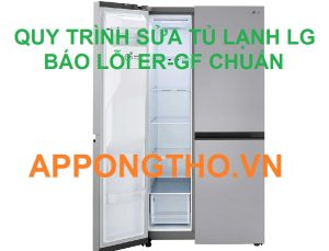 "Lỗi ER-GF Trên Tủ Lạnh LG Những Bước Để Tránh Rủi Ro"