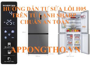 Lỗi H-05 tủ lạnh Sharp có phải là lỗi phổ biến không?