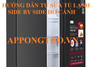 Tư sửa Tủ lạnh Toshiba Side by side Bị ở cánh an toàn