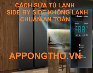 Tủ lạnh Kenmore Side by side không chạy, nguyên nhân